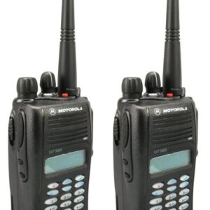 Motorola GP388 Long Distance Mini Portable Two-Way Radio