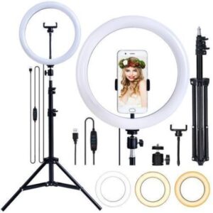 Portable Tripod-Stand Ring Light